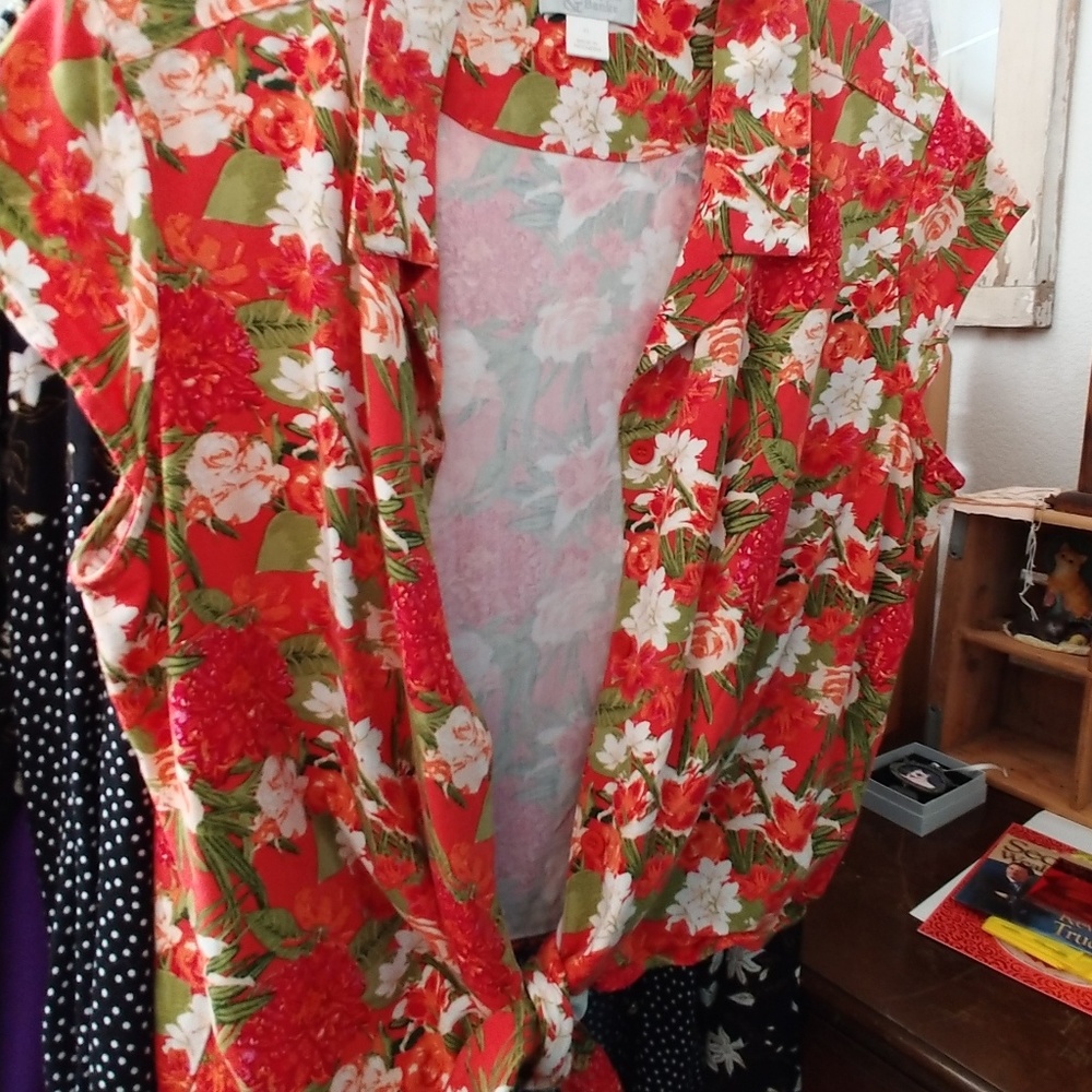 Christopher Banks Orange Print Shirt